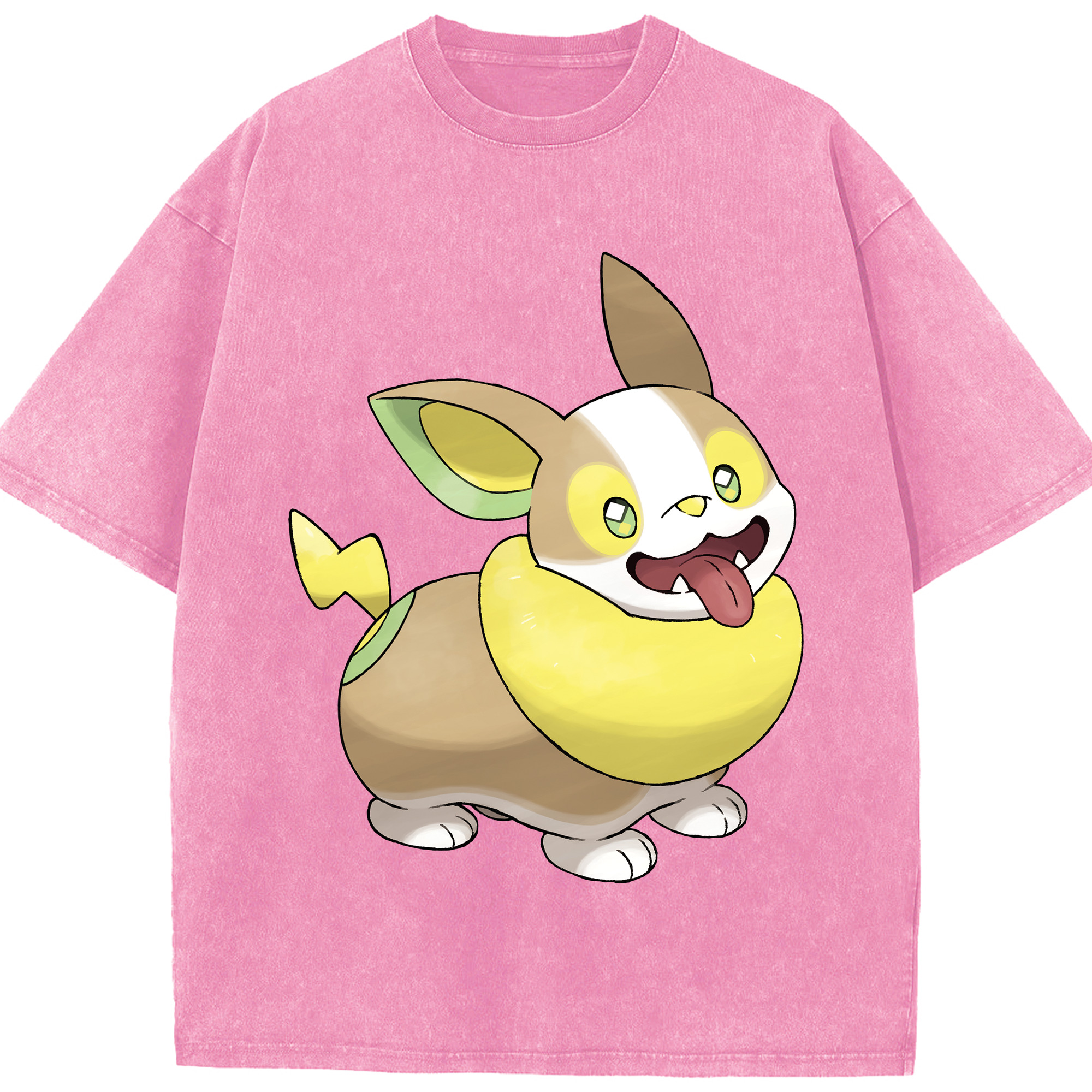 （画像用） ポケットモンスター Pokémon 綿100% ヴィンテージ風 半袖Tシャツ（フロントプリント）